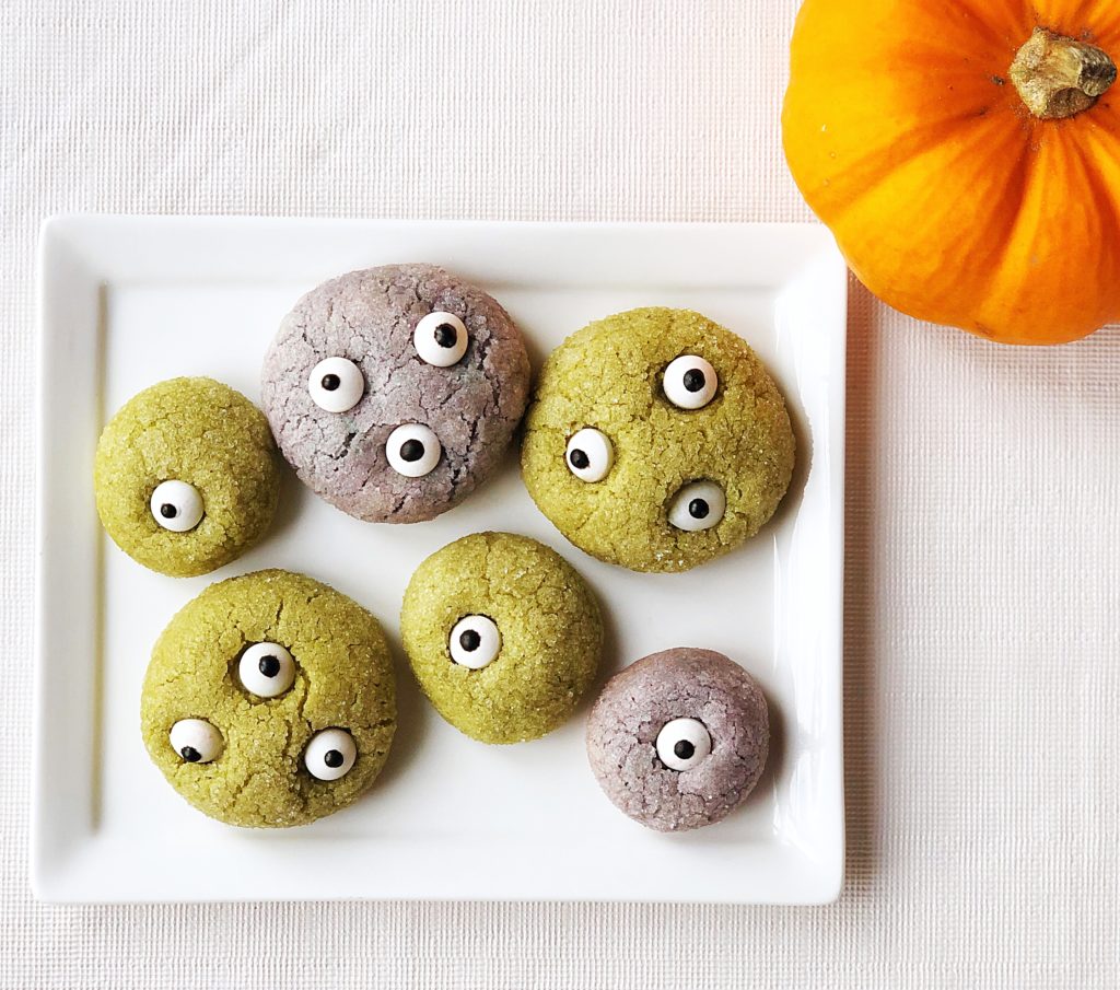 ハロウィンのモンスターアイクッキーのレシピ